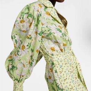 ALEMAIS Green Floral Dress brand new!!